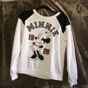 MINNIE MOUSE crew neck